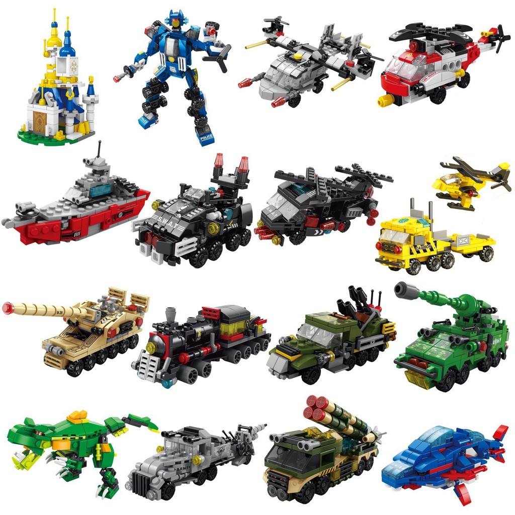 Lego Set City - 6 IN 1 Stad Techniek Auto