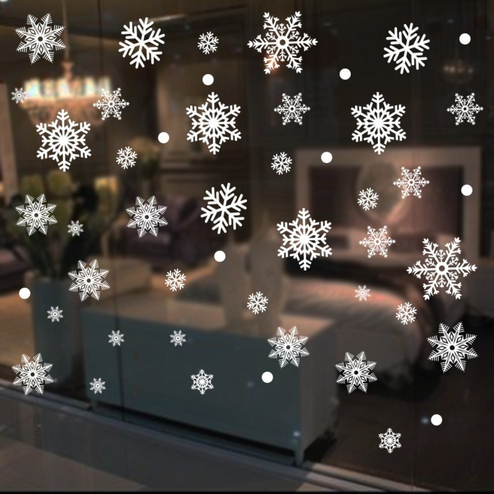 30 stks PVC Kerst Sneeuwvlokke - Snowflake Window Decal recensie en prijs