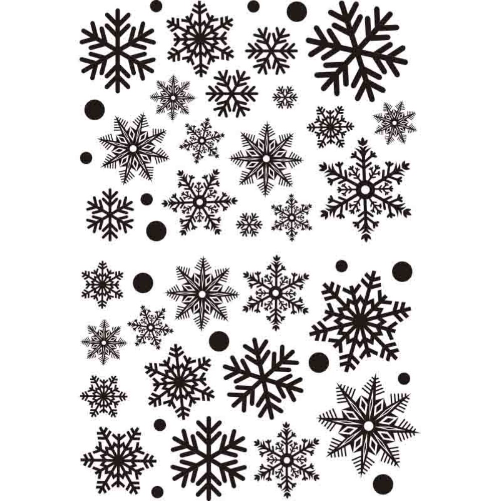 30 stks PVC Kerst Sneeuwvlokke - Snowflake Window Decal recensie en prijs
