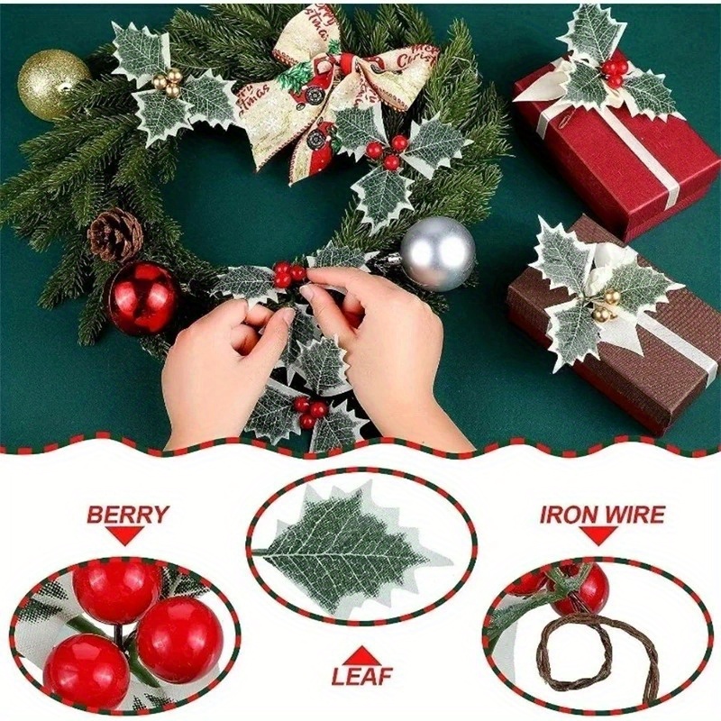10 stuks kunstmatige hulstbess - Christmas Wreath Fake recensie en prijs