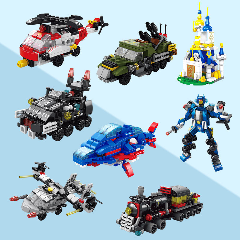 6 IN 1 Stad Techniek Auto Poli - Lego Set City recensie en prijs
