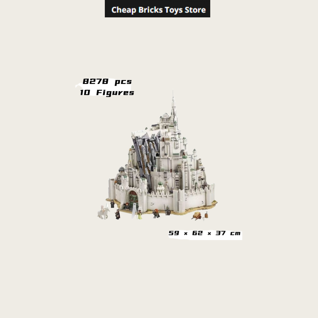 Goedkoopste 8278 stuks stenen  - Lego Set City recensie en prijs