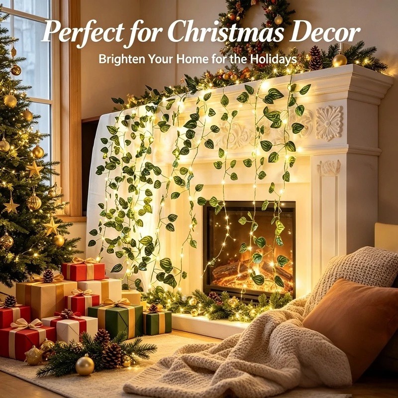 2M Kunstblad LED-lichtsnoer, 2 - Led Fairy String Lights recensie en prijs