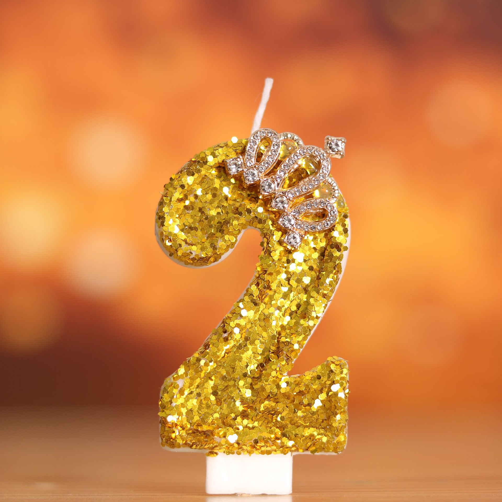 Digitale verjaardagstaart Gold - Holiday Candle Set recensie en prijs