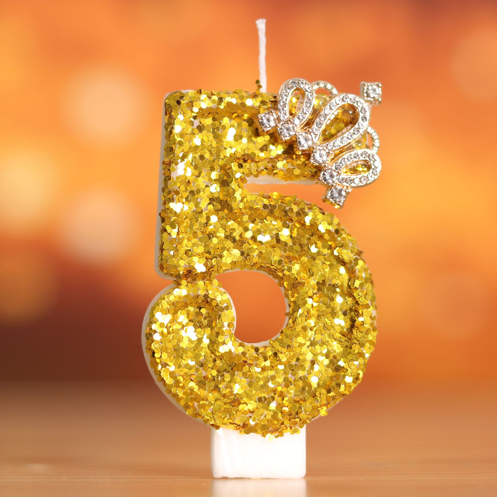 Digitale verjaardagstaart Gold - Holiday Candle Set recensie en prijs