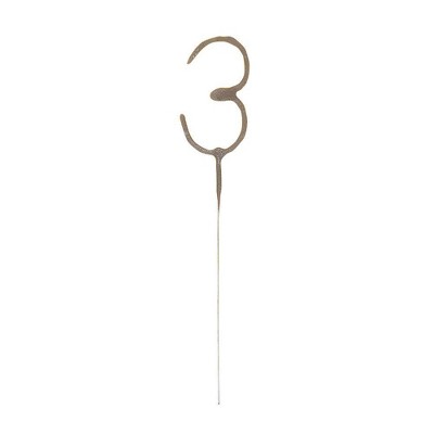 Nummer 3 Sparkler Flame Candle - Holiday Candle Set recensie en prijs