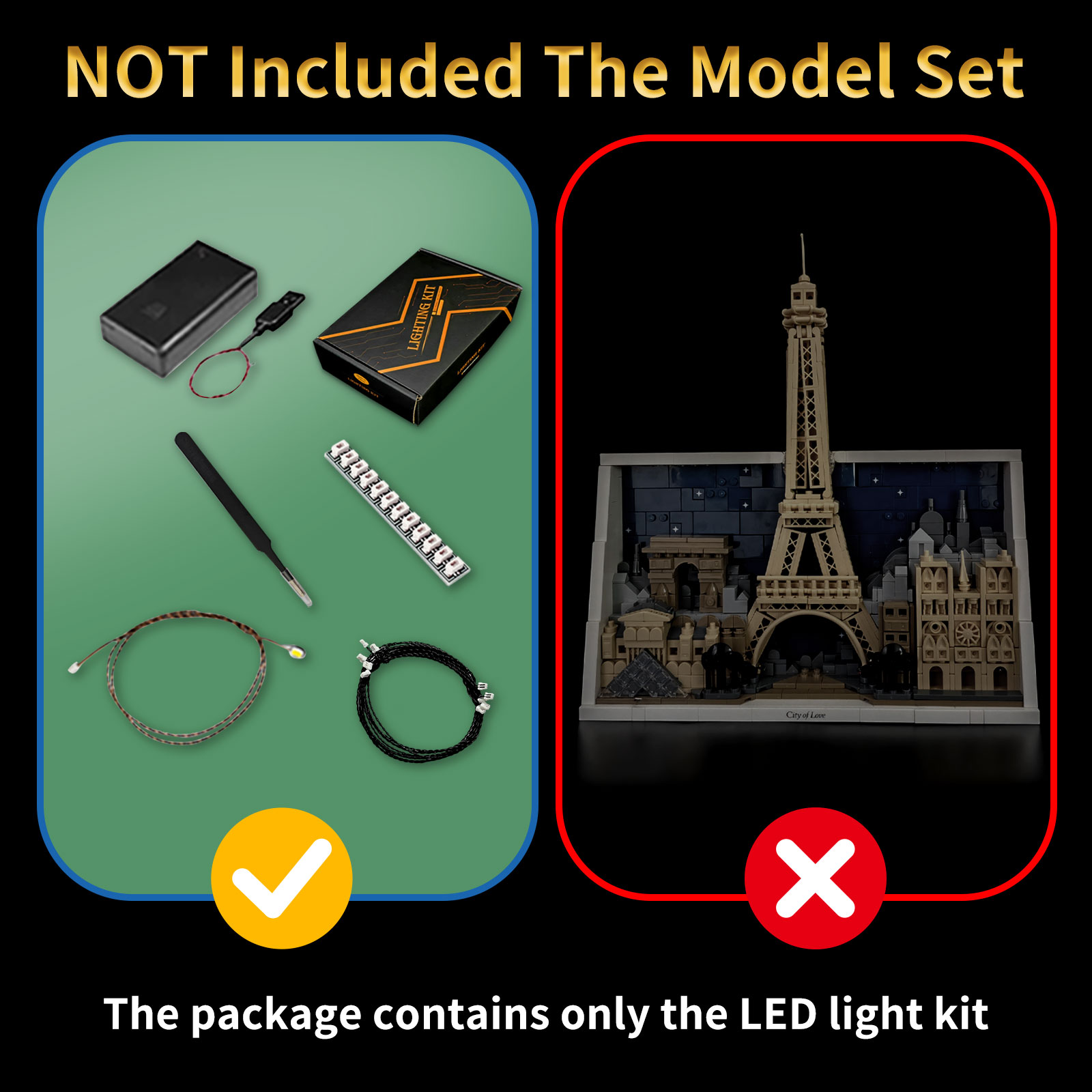 LYBMTWF LED-verlichtingsset co - Lego Set City recensie en prijs