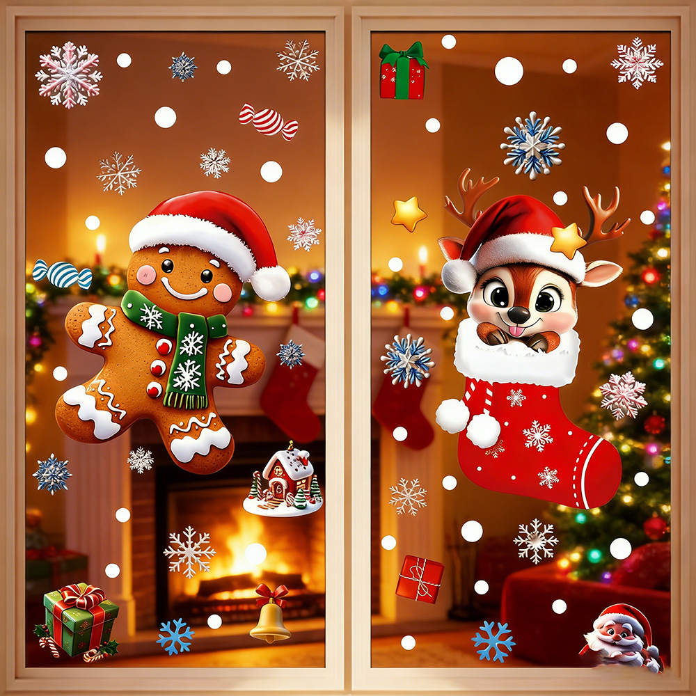 Kerstmis 2026 statische cling  - Snowflake Window Decal recensie en prijs