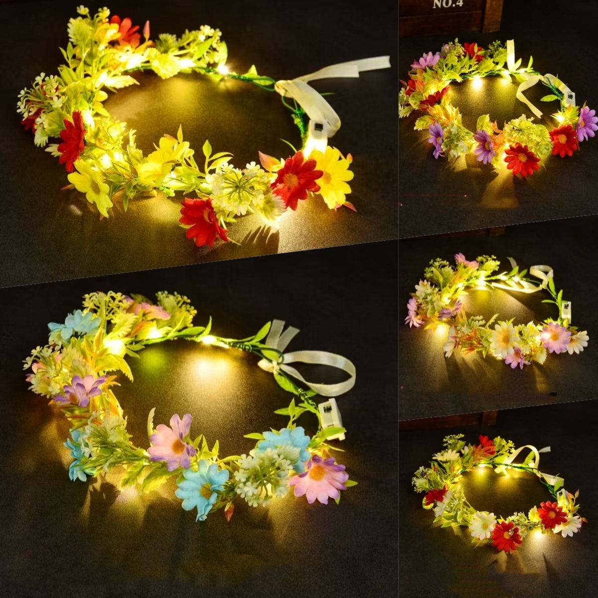 Lichtgevende bloemenkrans LED  - Led Fairy String Lights recensie en prijs