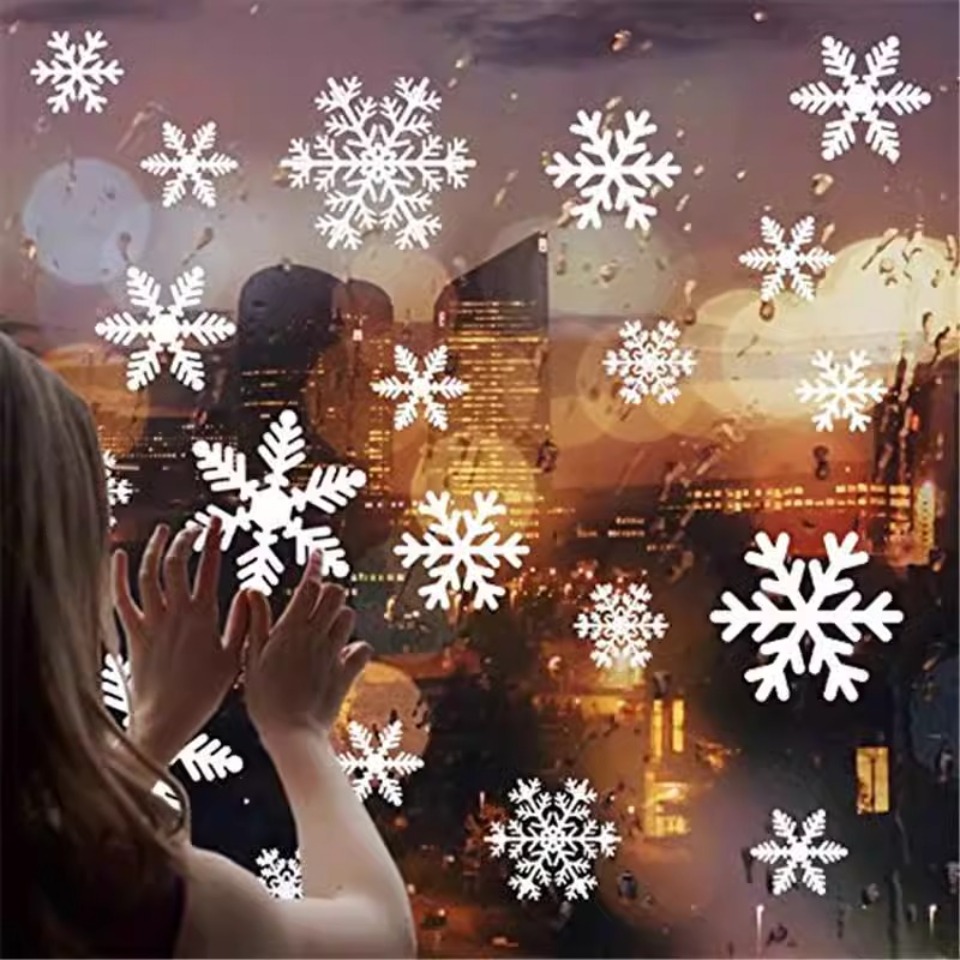 1Set Sneeuwvlok Raamstickers W - Snowflake Window Decal recensie en prijs