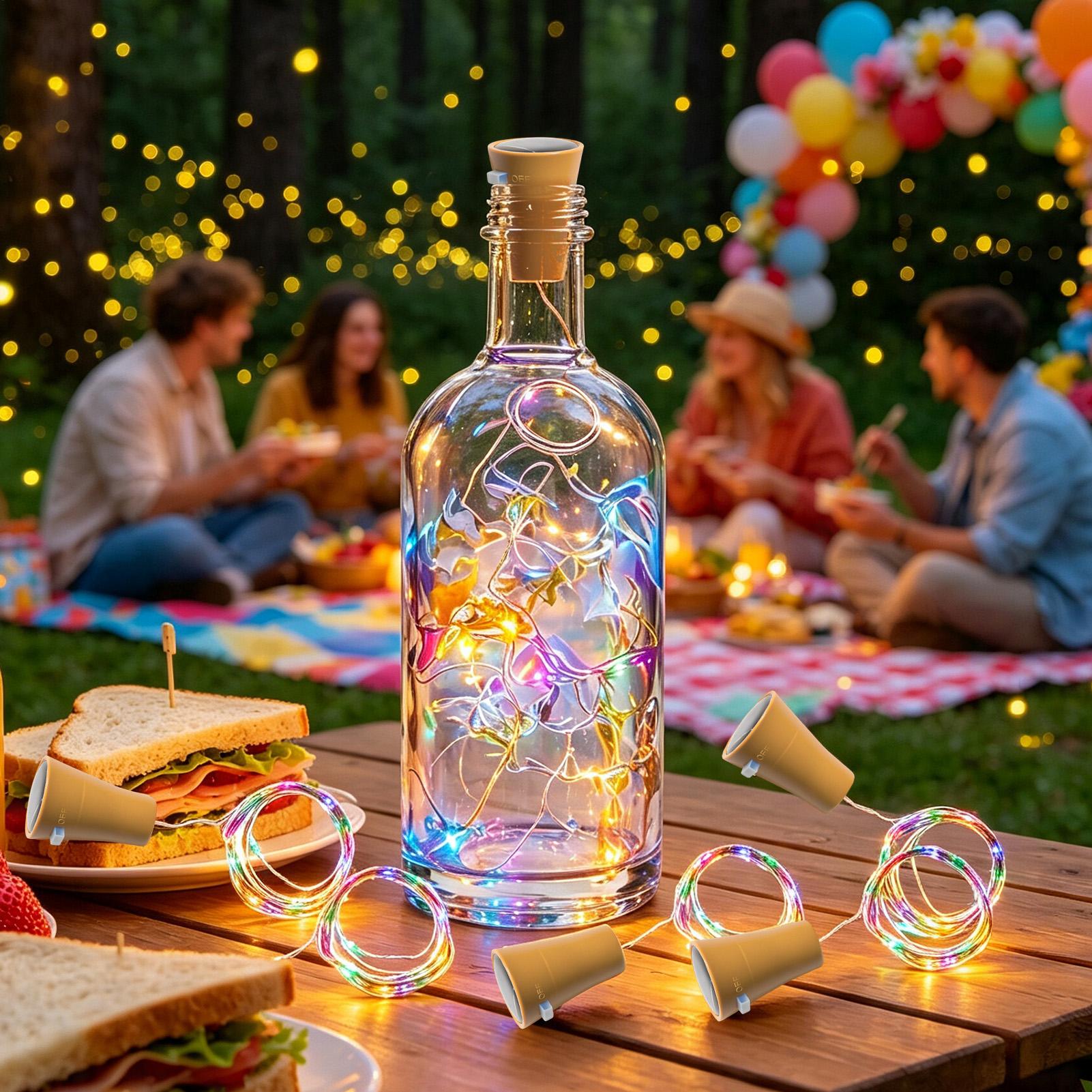 Solar Wine Bottle Lights LED W - Led Fairy String Lights recensie en prijs