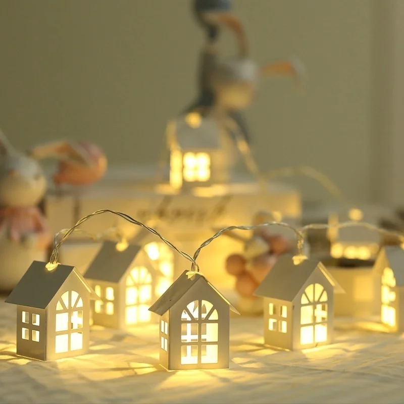 10 Led Kerst Tree House Stijl  - Led Fairy String Lights recensie en prijs