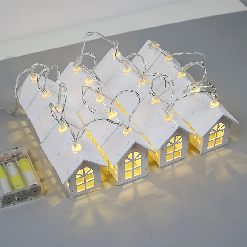 10 Led Kerst Tree House Stijl  - Led Fairy String Lights recensie en prijs