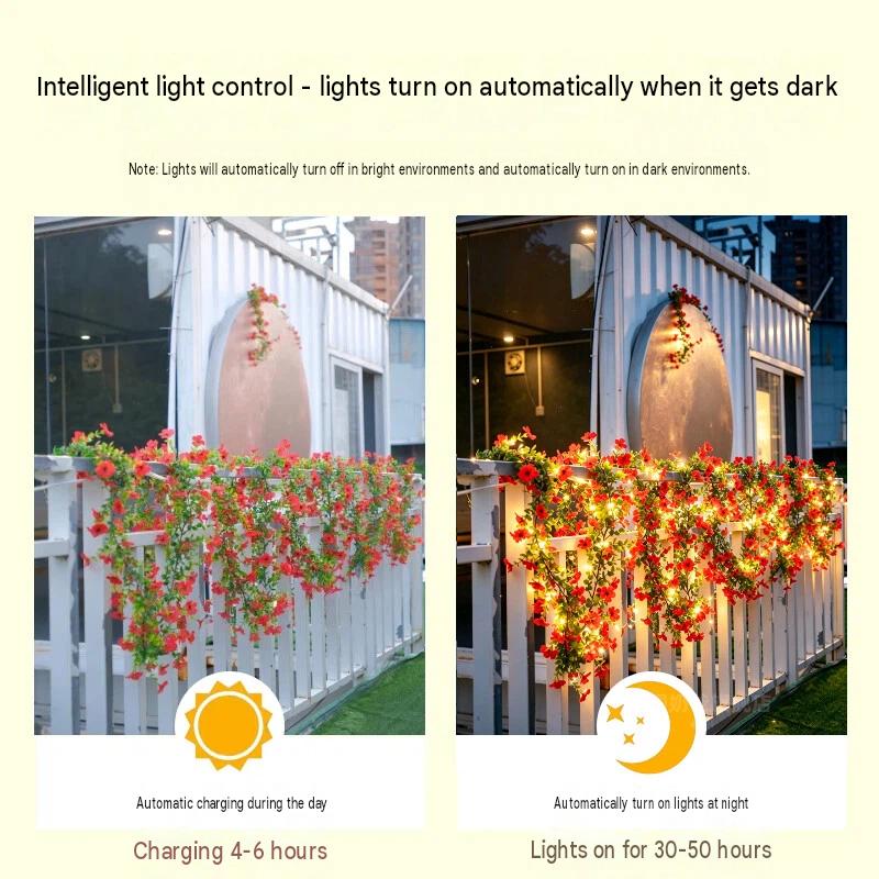 Solar Rose Vine Lichtsnoer 5m  - Led Fairy String Lights recensie en prijs