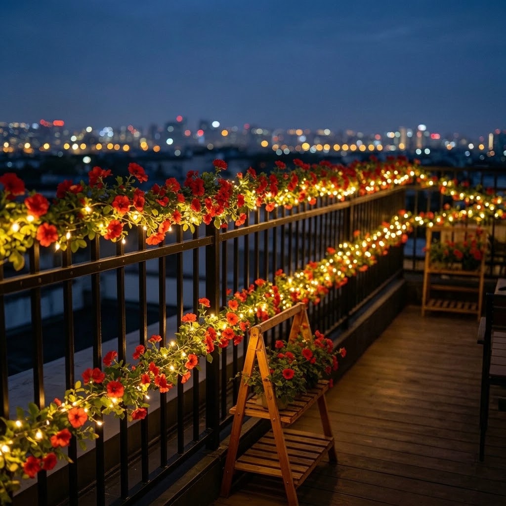 Solar Rose Vine Lichtsnoer 5m  - Led Fairy String Lights recensie en prijs