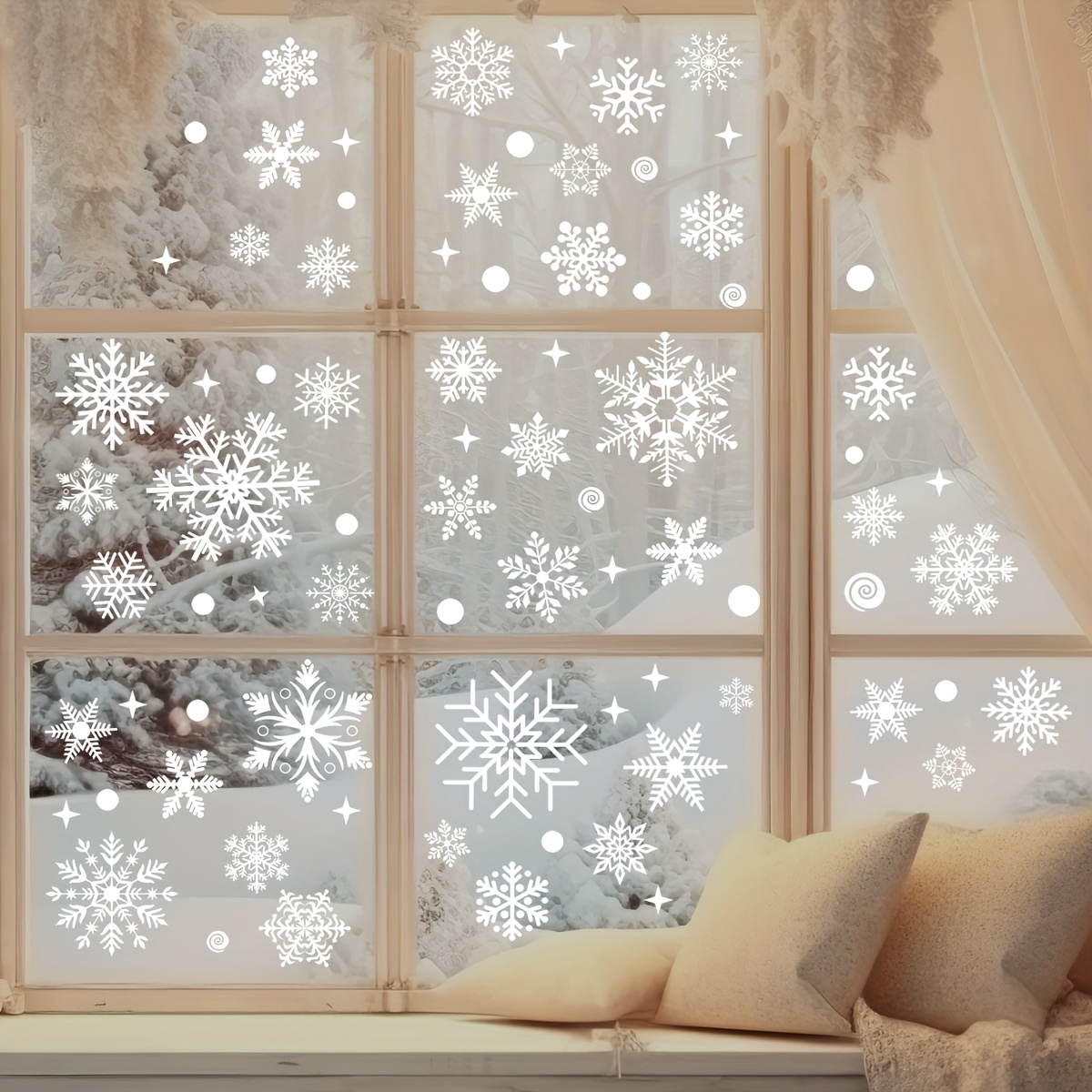 137 stuks winter sneeuwvlok st - Snowflake Window Decal recensie en prijs