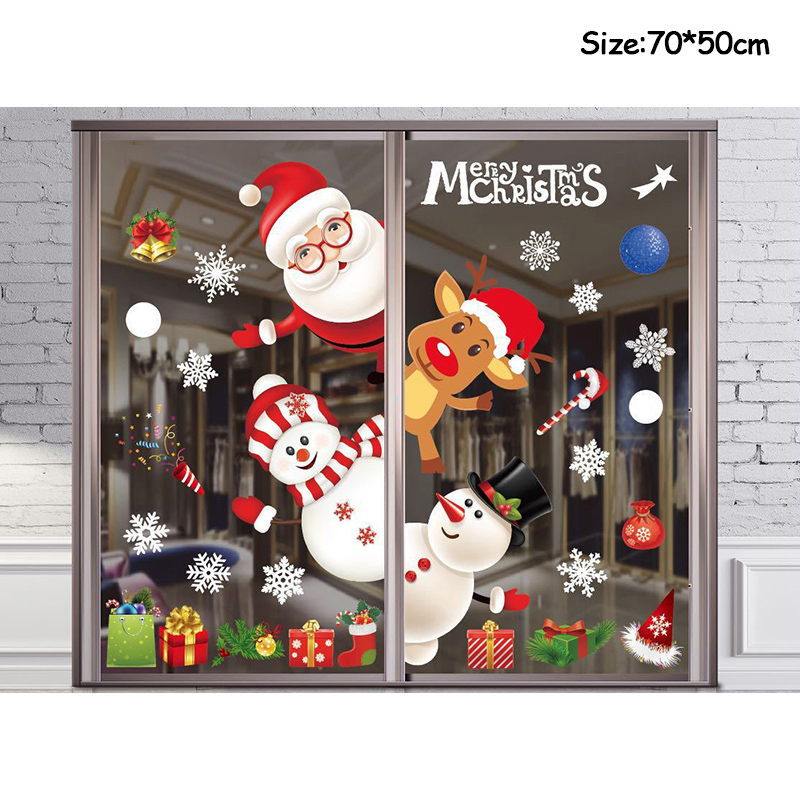 Vrolijke kerstversiering Raams - Snowflake Window Decal recensie en prijs
