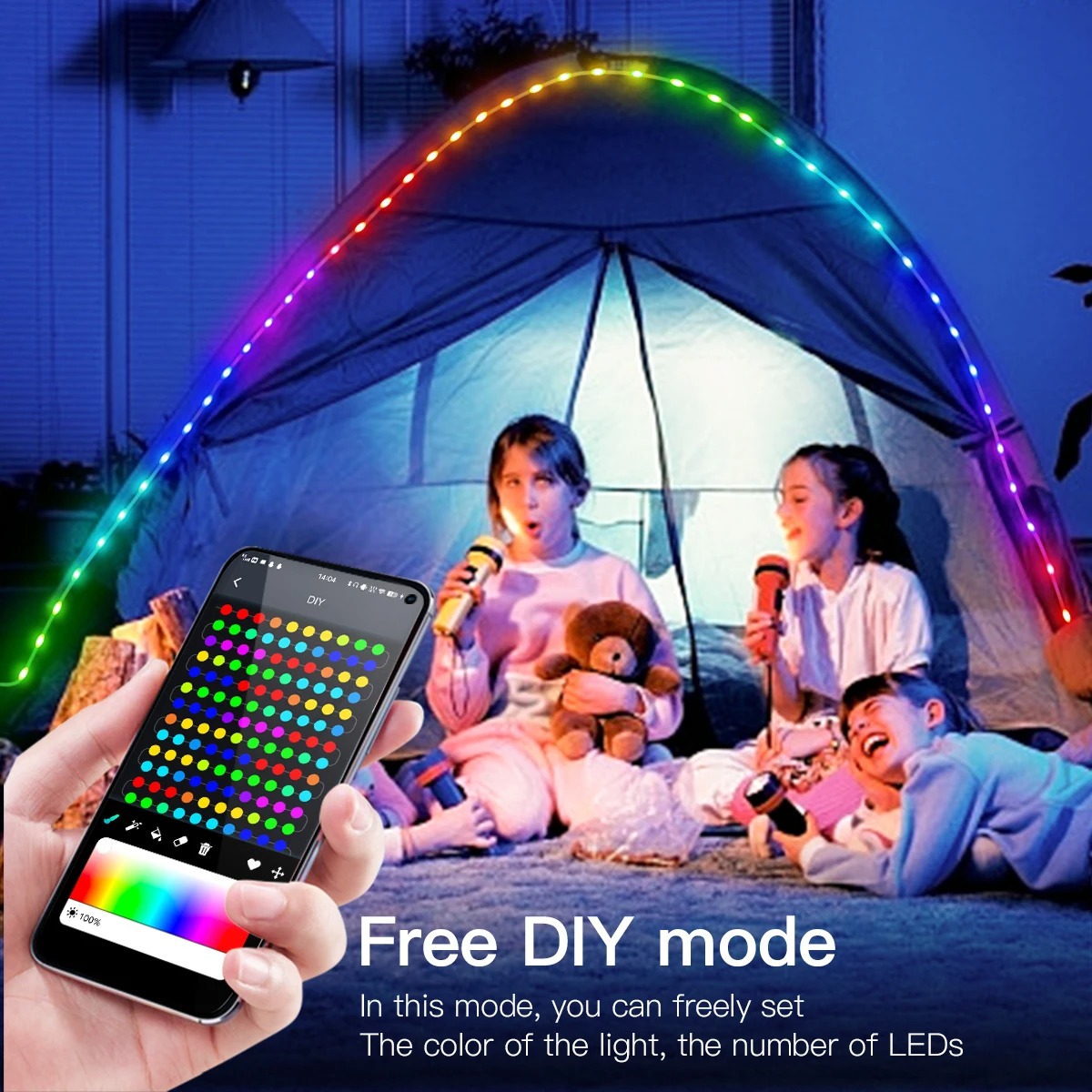 LED Smart RGBIC Fairy Garland  - Led Fairy String Lights recensie en prijs