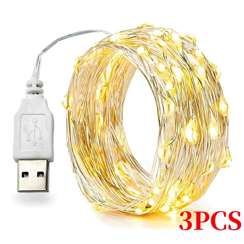 3 Stuks 5/10/20M Koperdraad Le - Led Fairy String Lights recensie en prijs