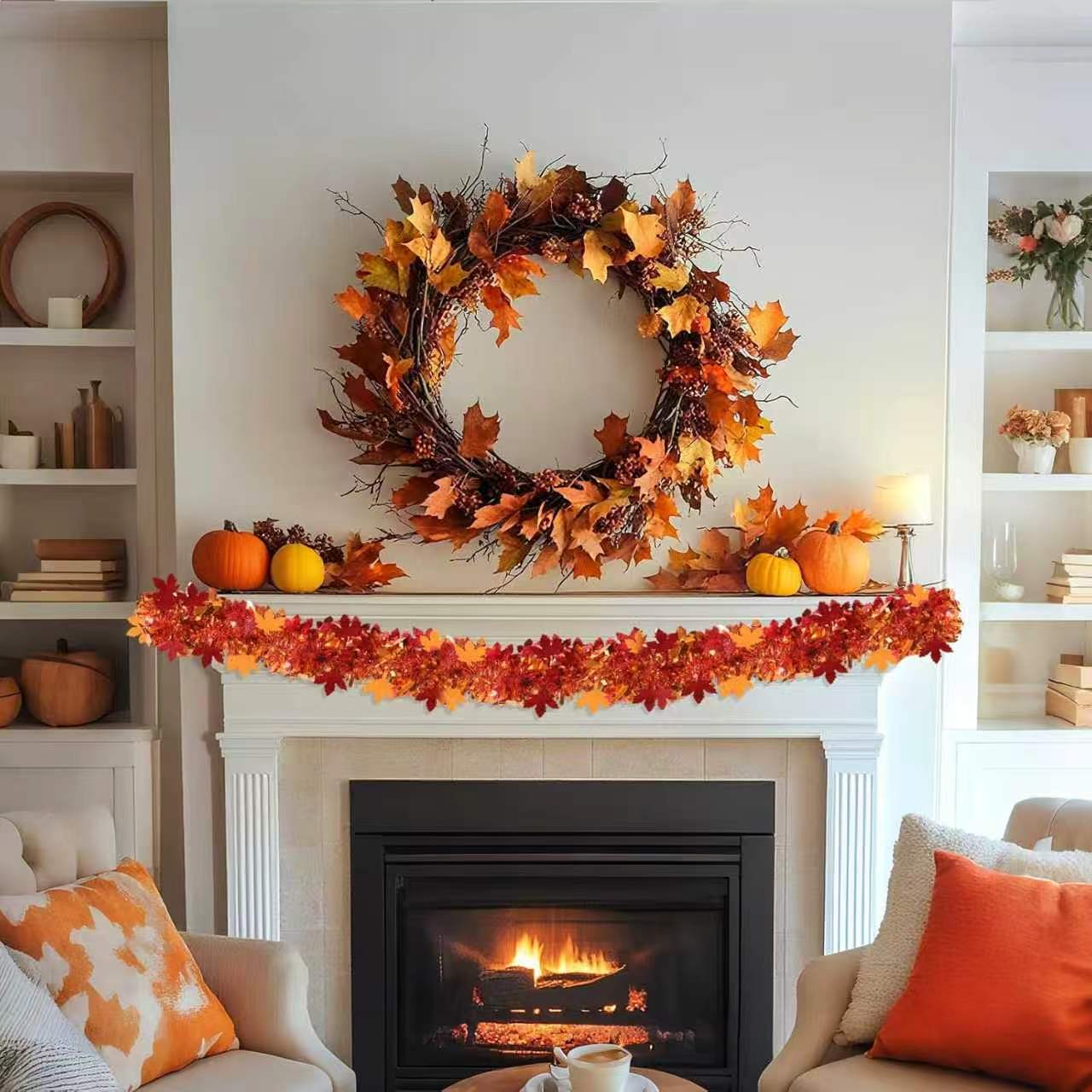 Thanksgiving herfsttinselguirl - Tinsel Garland Decoration recensie en prijs